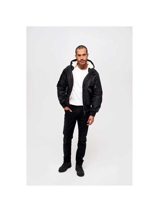 Brandit Brandit Kurtka zimowa 3188.2.M Czarny Regular Fit