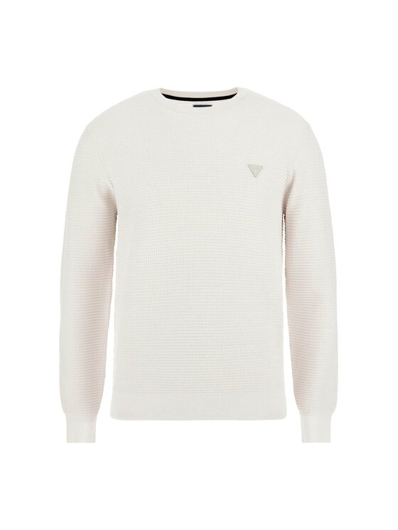 Guess Guess Sweter 146117 Beżowy Classic Fit