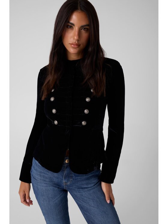 Guess Guess Bunda pro přechodné období 184651 Černá Classic Fit