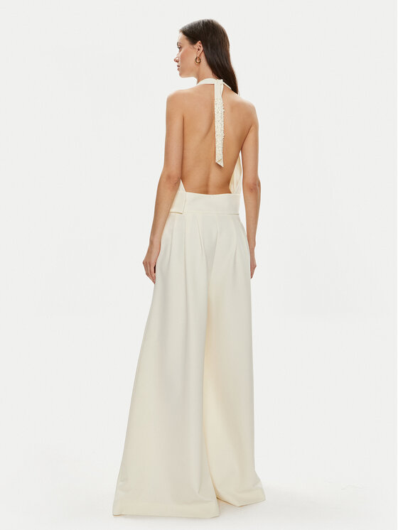 Custommade Custommade Salopetă Pheli 999425530 Écru Regular Fit