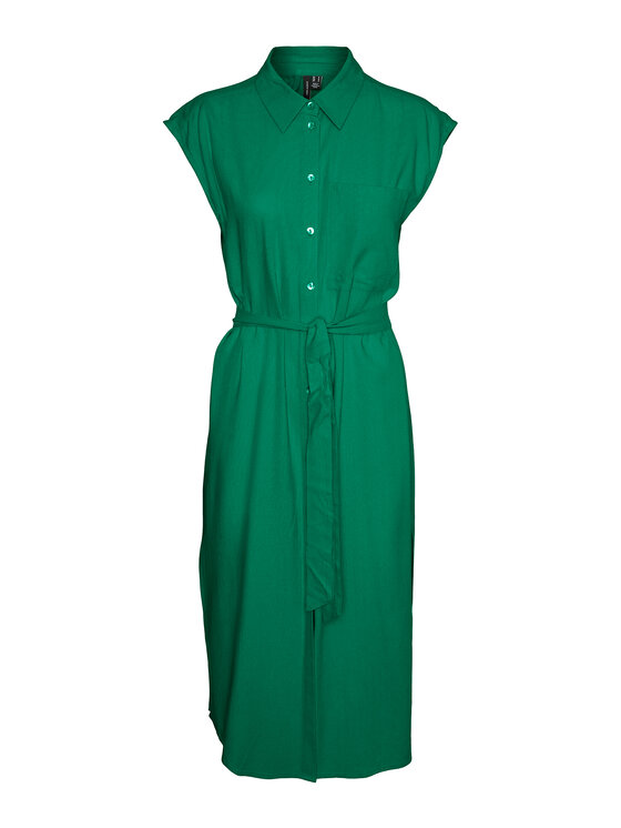 Vero Moda Vero Moda Сукня-сорочка Mymilo 10282532 Зелений Regular Fit