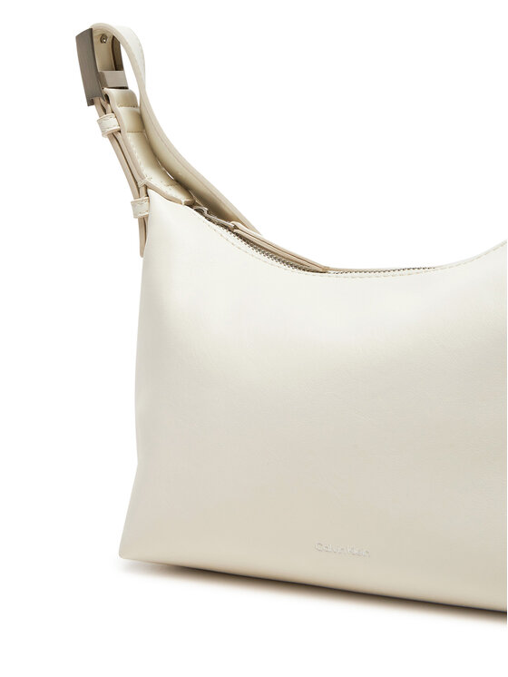Calvin Klein Calvin Klein Torebka Hardware Strap Medium Crossbody K60K613028 Biały