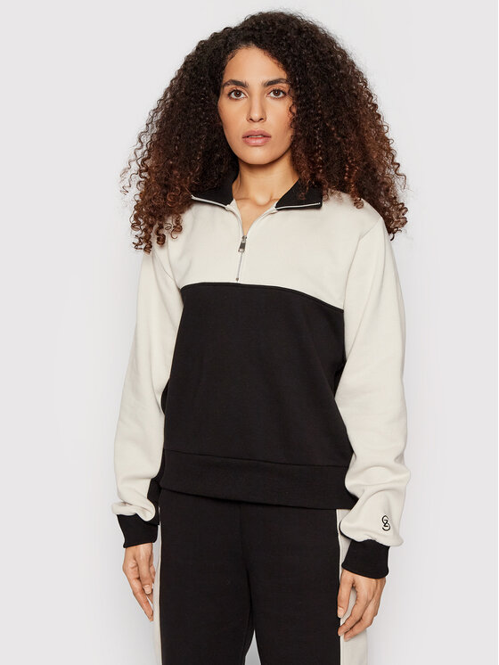 Gestuz Суитшърт Helengz 10905745 Черен Loose Fit