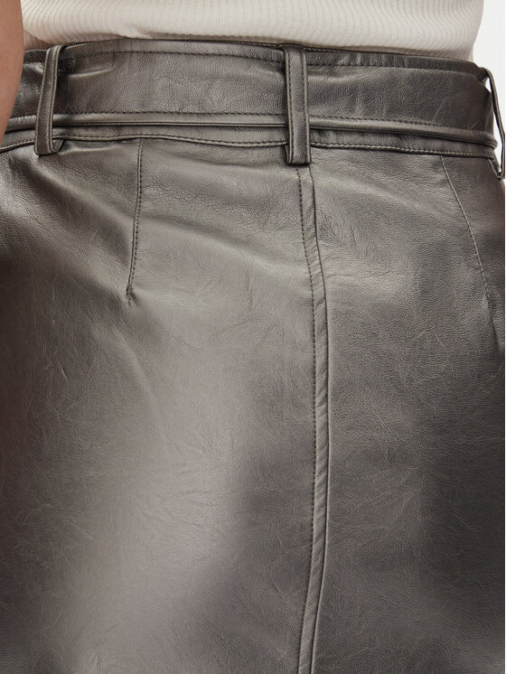 DKNY DKNY Krilo iz umetnega usnja P4JN6XIM Srebrna Regular Fit