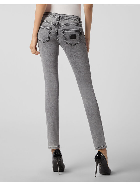 PHILIPP PLEIN PHILIPP PLEIN Jeansy 21889 Szary Slim Fit