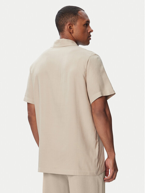BOSS BOSS Maglietta del pigiama Fresh Shirt 50561522 Beige chiaro Regular Fit