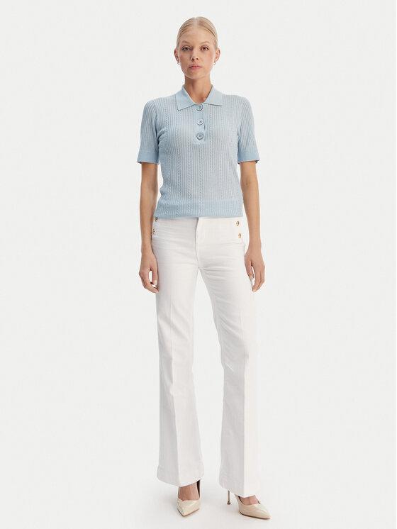 Liu Jo Liu Jo Polokošeľa WA6285 MS46J Modrá Slim Fit