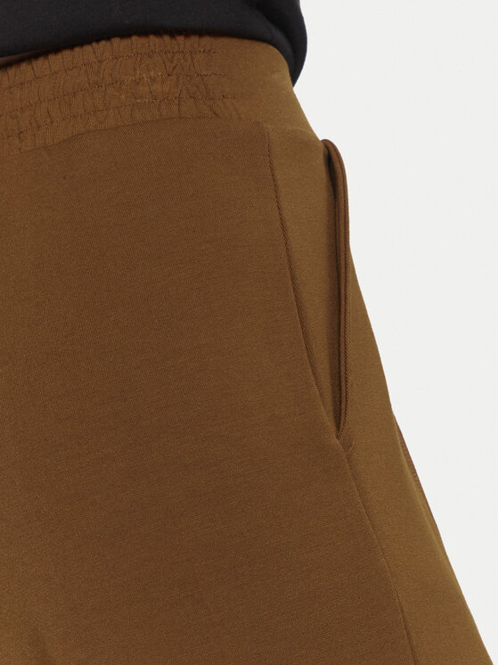 Vila Vila Pantaloni di tessuto Reflecti 14098897 Marrone Wide Leg