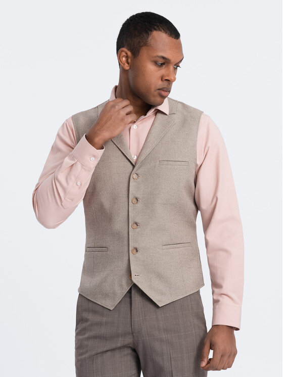 Ombre Ombre Vesta OM-BLZV-0109 Béžová Fitting Fit