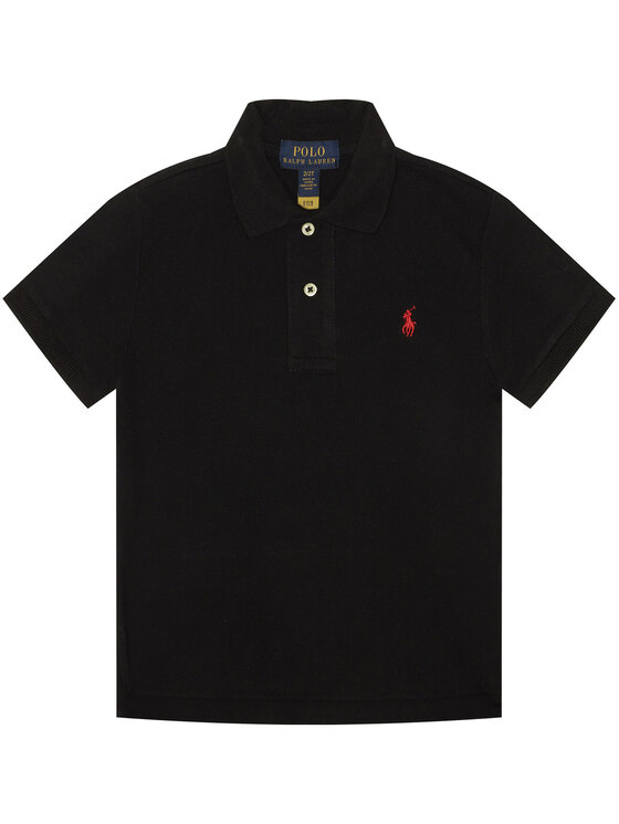 Polo Ralph Lauren Polo Ralph Lauren Polo marškinėliai Core Replen 322603252001 Juoda Regular Fit