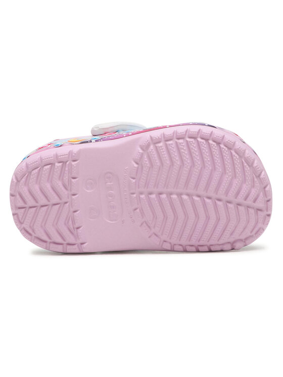 Crocs Crocs Klapki Flstarbandclog K 207075 Różowy