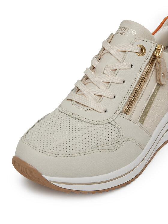 Remonte Remonte Sneakersy D0T10-80 Écru