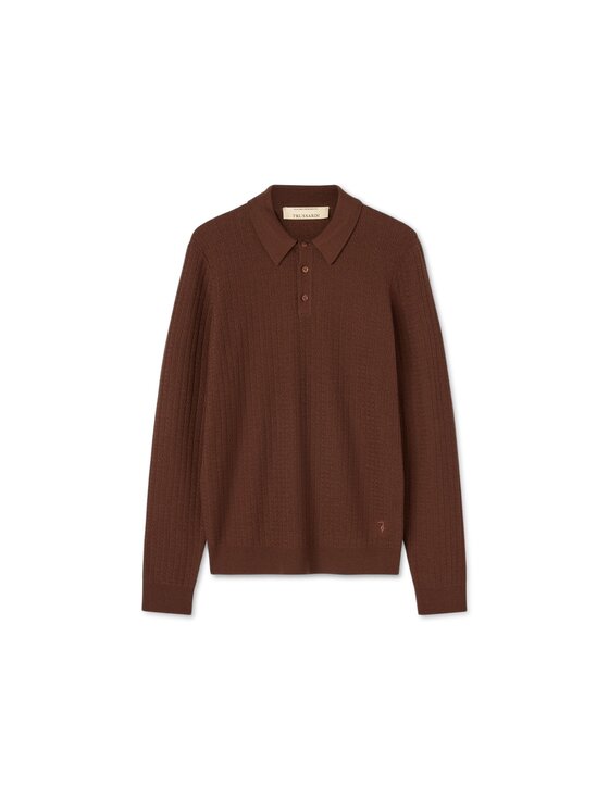 Trussardi Trussardi Kardigan M0148000112N077 Brązowy Regular Fit