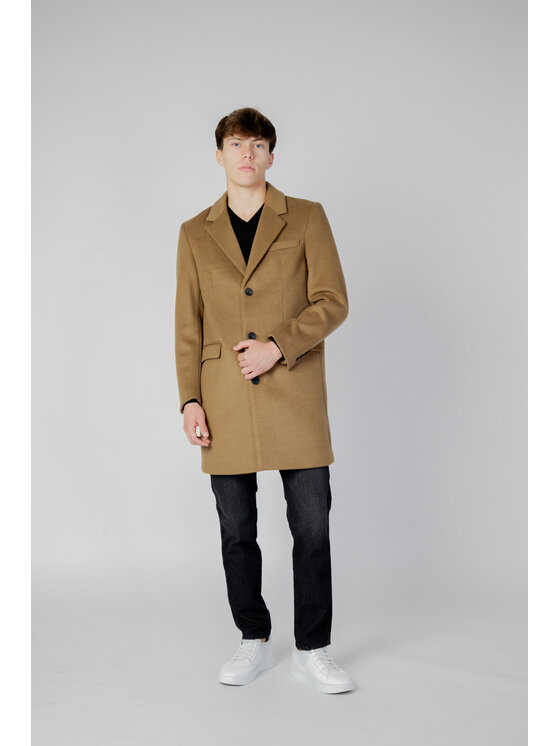 Antony Morato Antony Morato Παλτό RUSSEL SLIM FIT Μπεζ Slim Fit