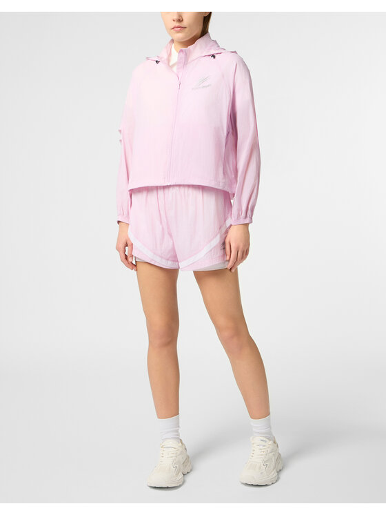 Plein Sport Plein Sport Wiatrówka 29188 Różowy Regular Fit