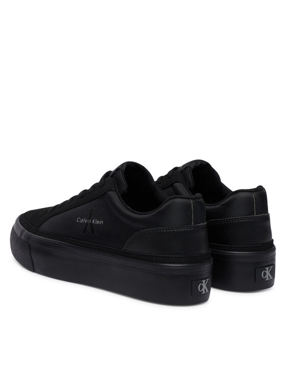 Calvin Klein Calvin Klein Laisvalaikio batai Vulc Flatf Laceup Ny-Su HW0HW03086 Juoda