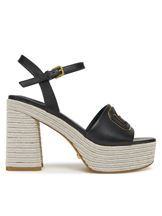 Guess Guess Espadrilles FLJFML LEA03 Fekete