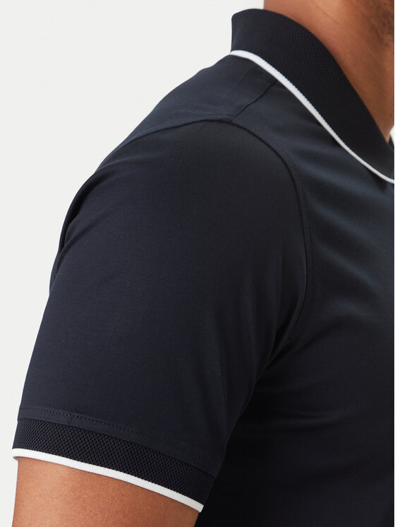 KARL LAGERFELD KARL LAGERFELD Polo 745080 562200 Granatowy Regular Fit