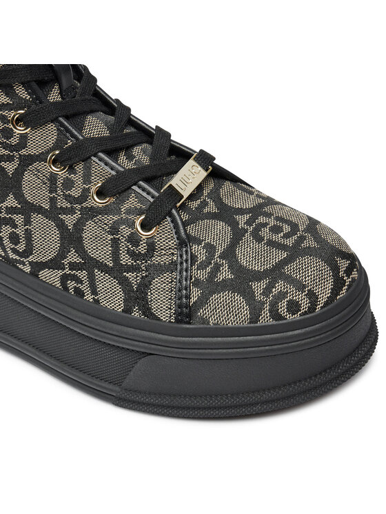Liu Jo Liu Jo Sneakersy Selma 03 BF4107 TX439 Czarny