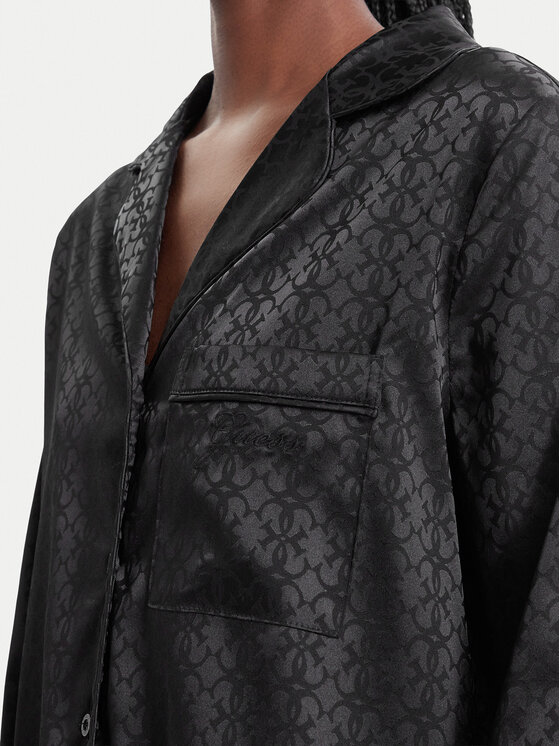 Guess Guess Pigiama O6BX03 W3501 Nero Regular Fit