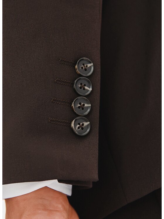 Pako Lorente Pako Lorente Marynarka P25WF-3G-012 Brązowy Slim Fit