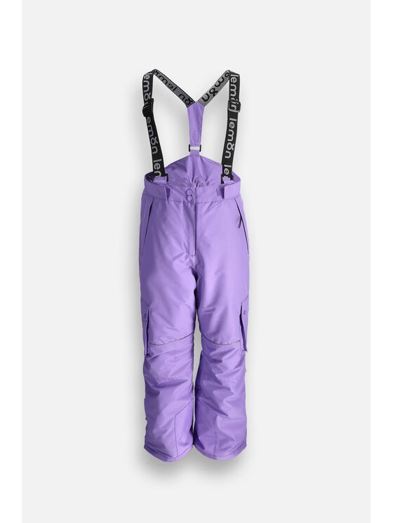 Lemon Explore Lemon Explore Spodnie narciarskie ZL6119202OSG-016 Fioletowy Regular Fit