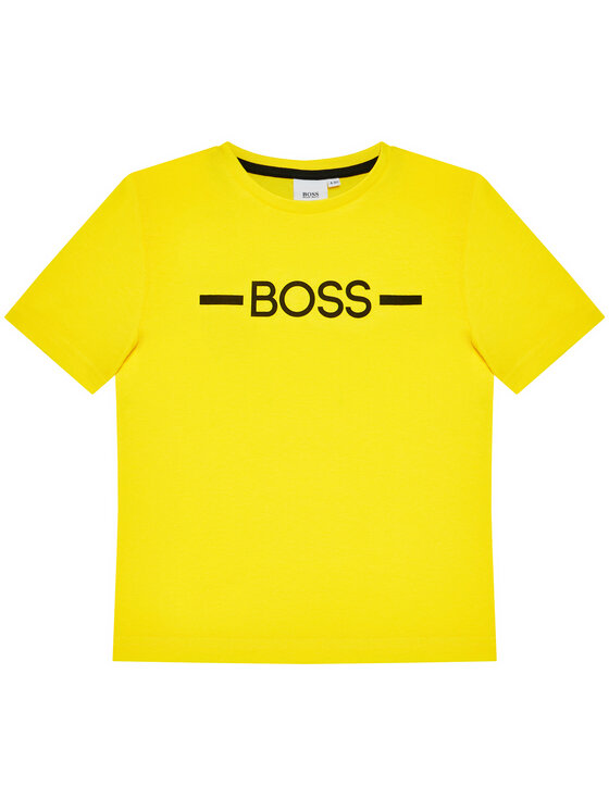 T-shirt J25G97 D Giallo Regular Fit