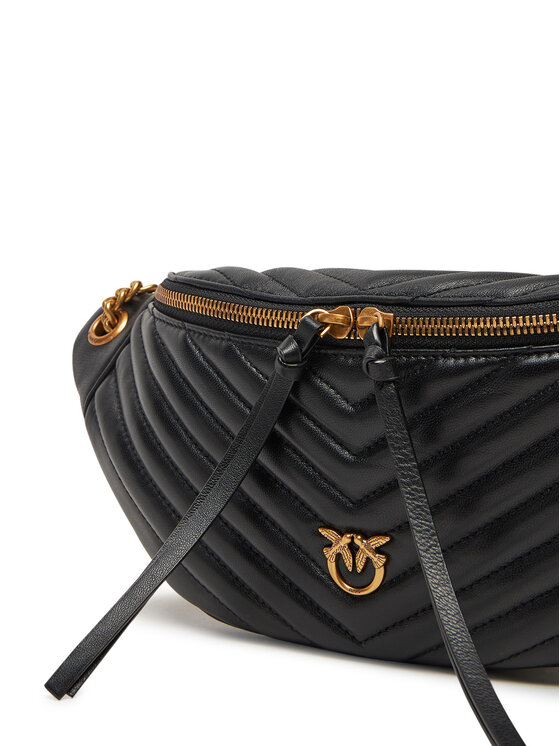 PINKO PINKO Övtáskák Love Classic Bum Maxi PE 25 PLTT 105311 A0GK Fekete
