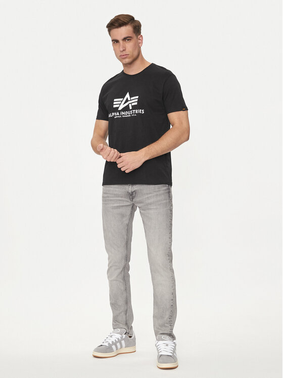 Alpha Industries Alpha Industries 2er-Set T-Shirts Basic 106524 Weiß Regular Fit
