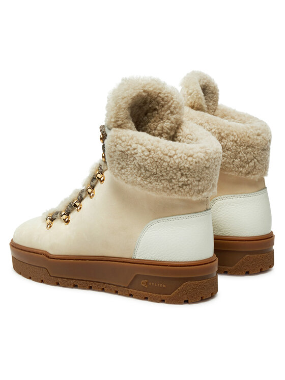 Pollini Pollini Čizme SA21254H0LTOA10A Écru