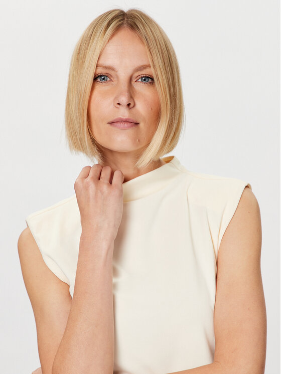 DKNY DKNY Τοπ P3AH7QKR Εκρού Regular Fit