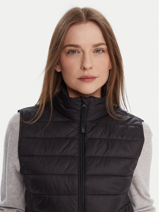 United Colors Of Benetton United Colors Of Benetton Vestă 2TWDDJ00V Negru Slim Fit