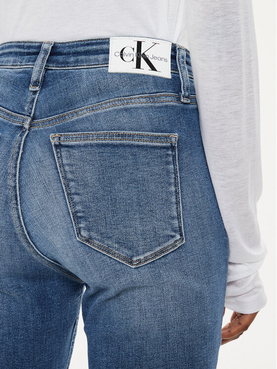 Calvin Klein Jeans Calvin Klein Jeans Traperice J20J223640 Plava Skinny Fit