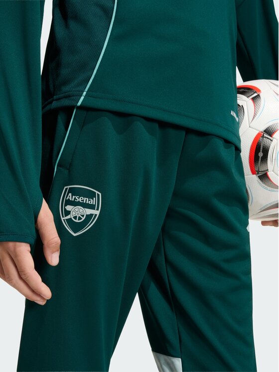 adidas adidas Spodnie dresowe Arsenal Tiro 25 Zielony Slim Fit