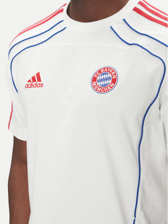 adidas adidas Tehnička majica FC Bayern UBP JF0587 Bijela Regular Fit