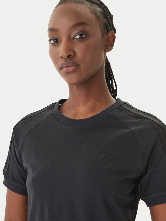 adidas adidas T-Shirt Lace Cali KC8150 Μαύρο Regular Fit