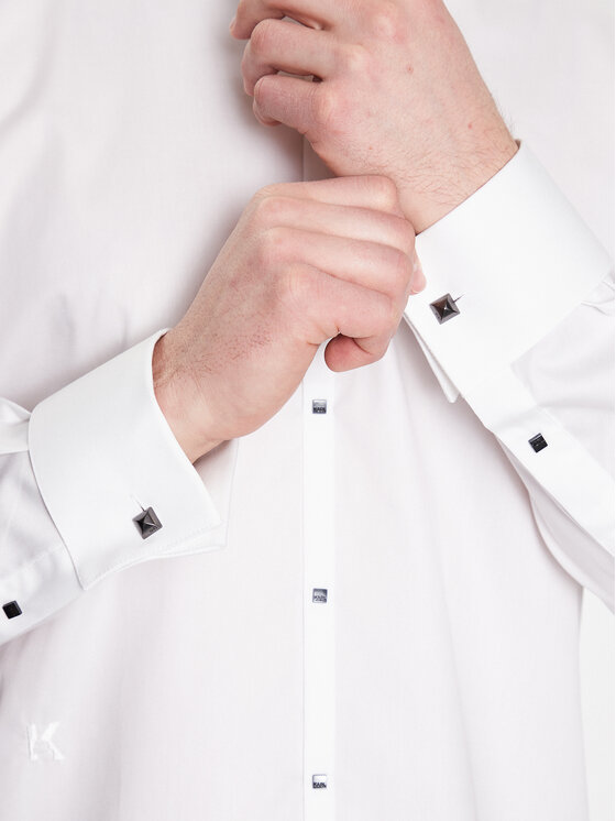 KARL LAGERFELD KARL LAGERFELD Camicia 605006 532699 Bianco Regular Fit
