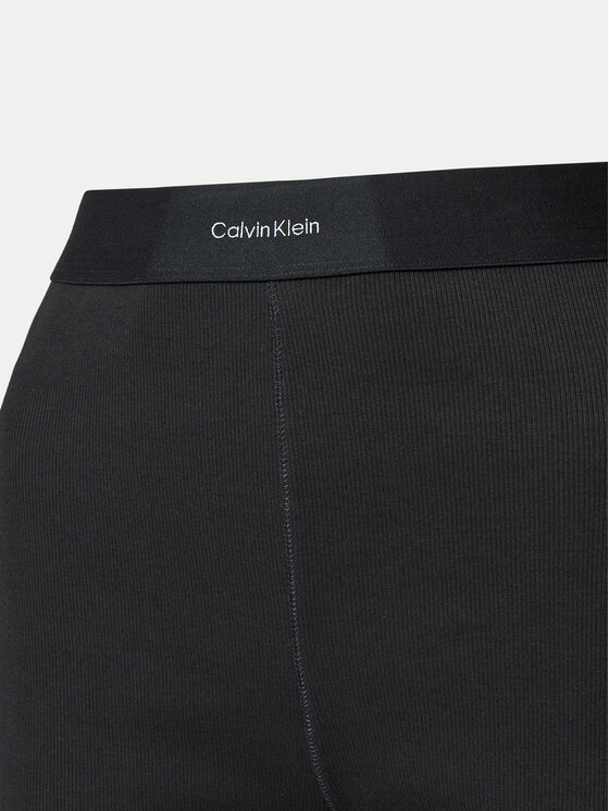 Calvin Klein Underwear Calvin Klein Underwear Pantaloni scurți pijama 000QS7216E Negru Slim Fit