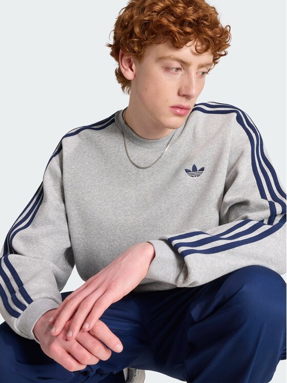 adidas adidas Longsleeve 159280 Szary Oversize