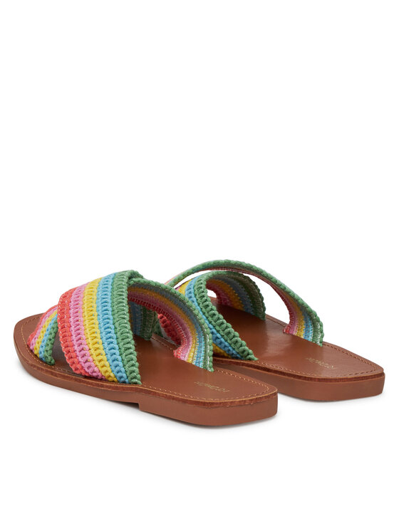 DeeZee DeeZee Klapki E4736-1 Kolorowy