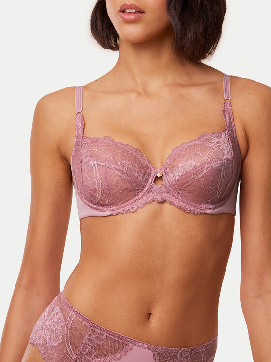 Triumph Triumph Grudnjak sa žicom Wild Peony Florale 10209608 Ružičasta