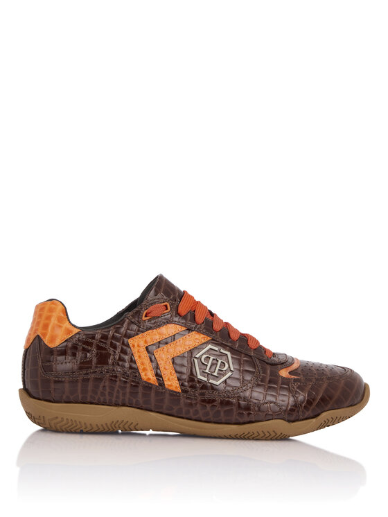 PHILIPP PLEIN PHILIPP PLEIN Sneakersy 29802 Brązowy