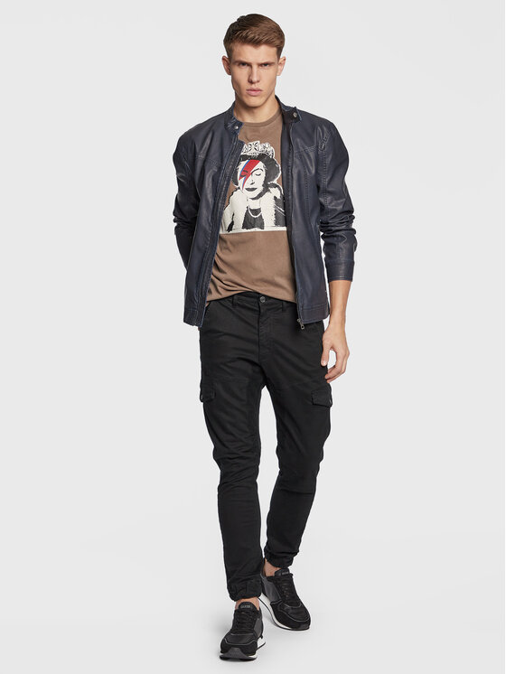 Guess Guess T-särk Queen M3RI1U KBDL0 Pruun Regular Fit