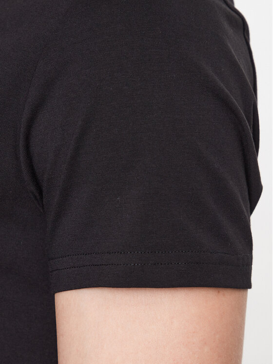 Pepe Jeans Pepe Jeans Póló szett Pepe Tshirt 2P PMU10976 Fekete Regular Fit