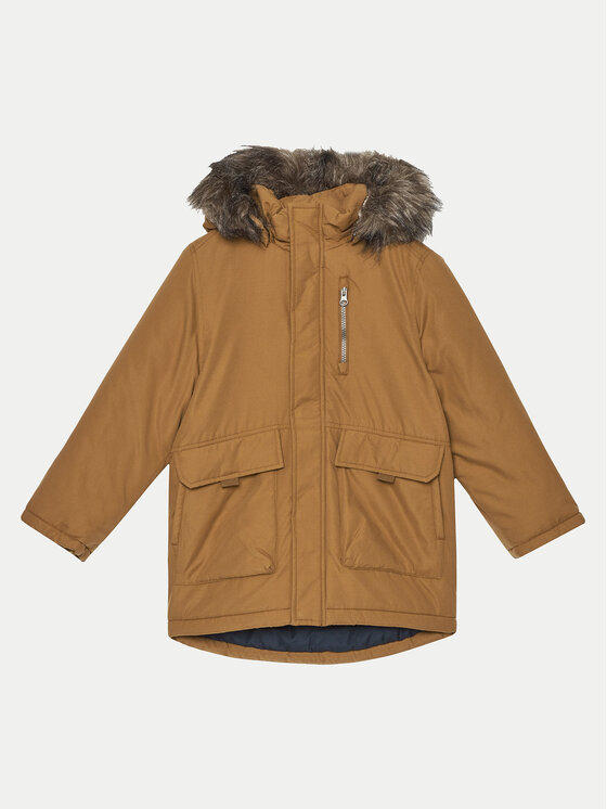 NAME IT Parka Master 13229423 Rjava Regular Fit