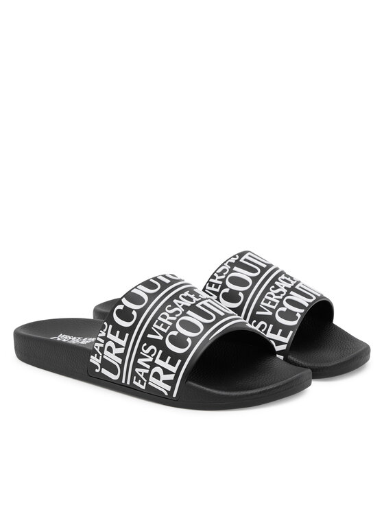 Versace Jeans Couture Versace Jeans Couture Klapki 79YA3SQ1 71352 899 Czarny