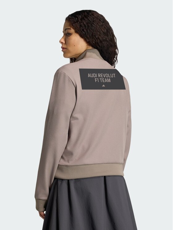 adidas adidas Bluza AUDI REVOLUT F1 TEAM ELEVATED Brązowy Regular Fit