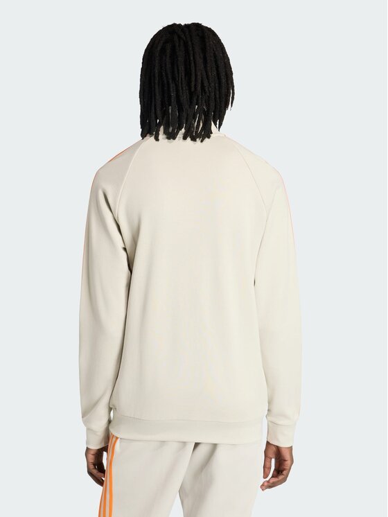 adidas adidas Bluza FC Bayern Originals Half Zip Beżowy Regular Fit