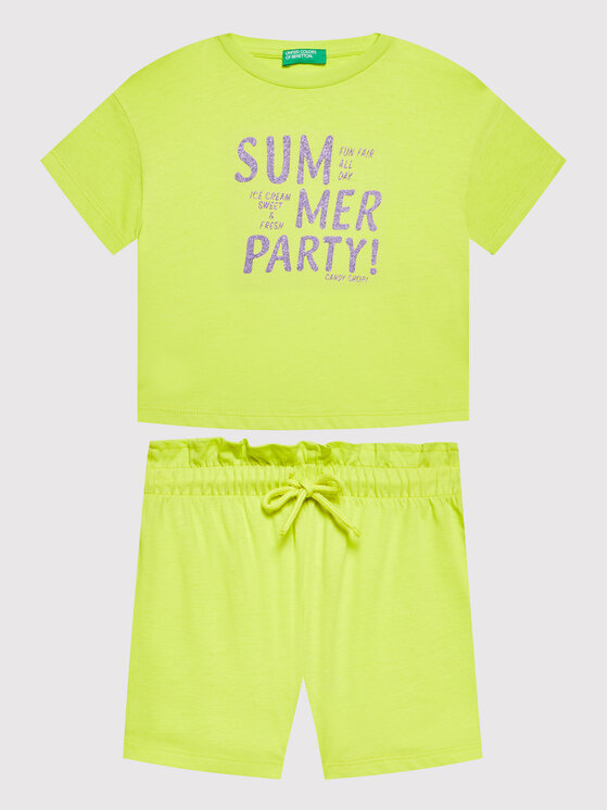 Completo T-shirt e pantaloncini United Colors Of