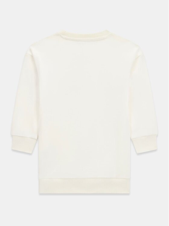 Guess Kids Guess Kids Každodenní šaty 185348 Bílá Classic Fit